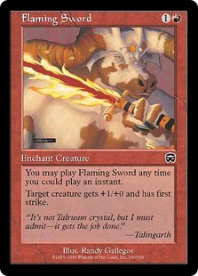 【ENG】【Foil】《燃えたつ剣/Flaming Sword》[MMQ]