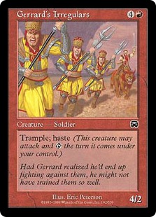 【ENG】【Foil】《ジェラードの不正規軍/Gerrard's Irregulars》[MMQ]