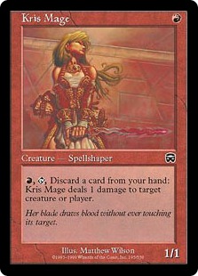【ENG】【Foil】《クリスの魔道士/Kris Mage》[MMQ]