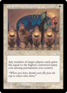 【ENG】《信仰の報償/Reward the Faithful》[SCG]