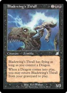 【ENG】《刃の翼の虜/Bladewing's Thrall》[SCG]