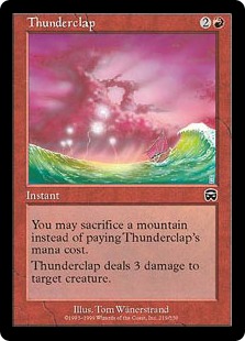 【ENG】【Foil】《雷音/Thunderclap》[MMQ]