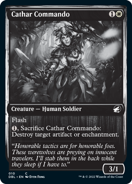 【ENG】■DBL■《聖戦士の奇襲兵/Cathar Commando》[MID]