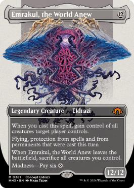 【ENG】■ボーダーレス■《再誕世界、エムラクール/Emrakul, the World Anew》[MH3]