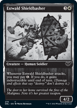 【ENG】■DBL■《エストワルドの盾殴り/Estwald Shieldbasher》[VOW]