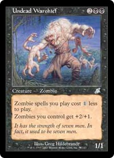【ENG】《アンデッドの戦長/Undead Warchief》[SCG]