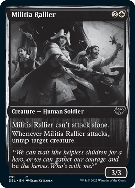 【ENG】■DBL■《民兵の結集者/Militia Rallier》[VOW]