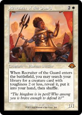 【ENG】■旧枠■《護衛募集員/Recruiter of the Guard》[MH3]