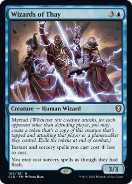 【ENG】【Foil】《サーイのウィザード/Wizards of Thay》[CLB]