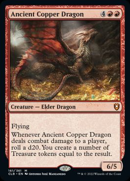 【ENG】【Foil】《エインシャント・カッパー・ドラゴン/Ancient Copper Dragon》[CLB]