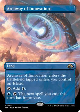 【ENG】【Foil】■ボーダーレス■《革新のアーチ道/Archway of Innovation》[MH3]