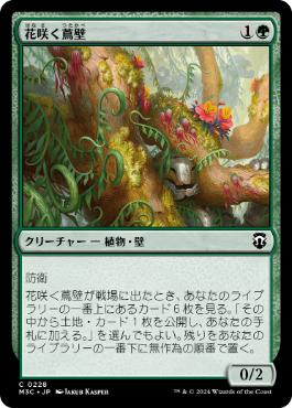 【JPN】《花咲く蔦壁/Floriferous Vinewall》[M3C]