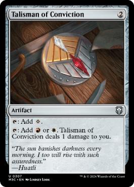 【ENG】《確信のタリスマン/Talisman of Conviction》[M3C]