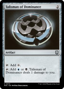 【ENG】《威圧のタリスマン/Talisman of Dominance》[M3C]