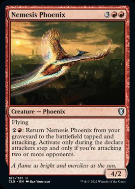 【ENG】《天罰のフェニックス/Nemesis Phoenix》[CLB]