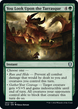 【ENG】《君はタラスクを見ている/You Look Upon the Tarrasque》[CLB]