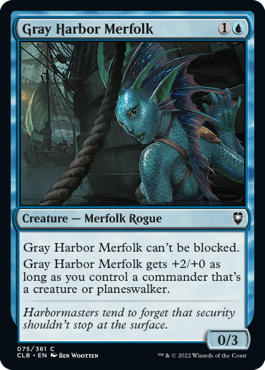 【ENG】《灰色港のマーフォーク/Gray Harbor Merfolk》[CLB]