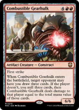 【ENG】《焼却の機械巨人/Combustible Gearhulk》[M3C]