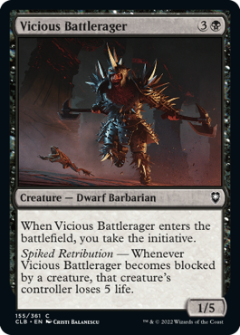 【ENG】《物騒なバトルレイジャー/Vicious Battlerager》[CLB]