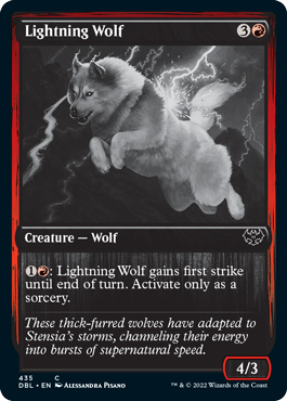 【ENG】■DBL■《稲妻狼/Lightning Wolf》[VOW]