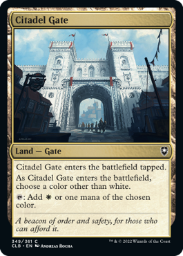 【ENG】《砦門/Citadel Gate》[CLB]