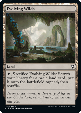 【ENG】《進化する未開地/Evolving Wilds》[CLB]