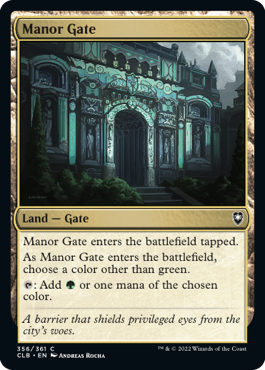 【ENG】《屋敷門/Manor Gate》[CLB]