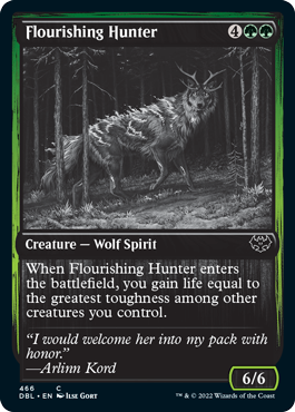 【ENG】【Foil】■DBL■《繁茂の狩り手/Flourishing Hunter》[VOW]