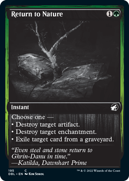【ENG】【Foil】■DBL■《自然への回帰/Return to Nature》[MID]
