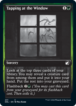 【ENG】【Foil】■DBL■《窓を叩く/Tapping at the Window》[MID]