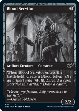 【ENG】【Foil】■DBL■《血の給仕/Blood Servitor》[VOW]