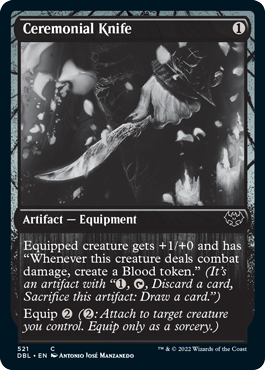 【ENG】【Foil】■DBL■《儀礼用ナイフ/Ceremonial Knife》[VOW]