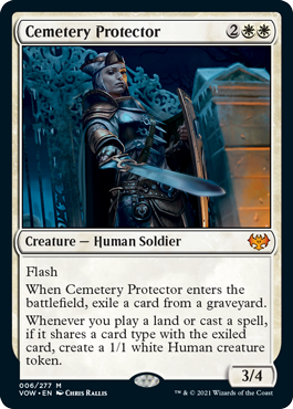【ENG】《墓所の守護者/Cemetery Protector》[VOW]