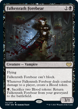 【ENG】《ファルケンラスの先祖/Falkenrath Forebear》[VOW]