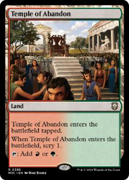 【ENG】《奔放の神殿/Temple of Abandon》[M3C]