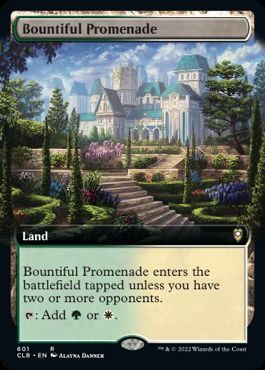 【ENG】■拡張アート■《豪勢な大通り/Bountiful Promenade》[CLB]
