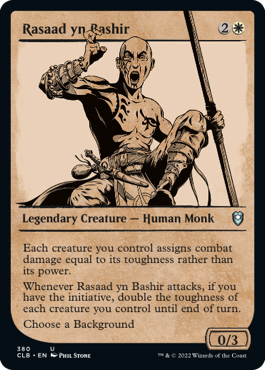 【ENG】【Foil】■ショーケース■《ラサード・イン・バシール/Rasaad yn Bashir》[CLB]