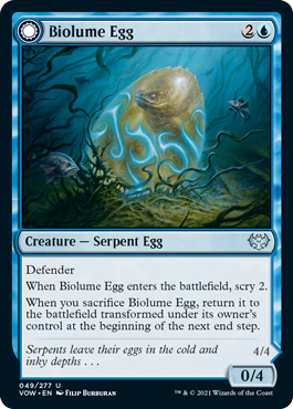 【ENG】【Foil】《生物光の卵/Biolume Egg》[VOW]