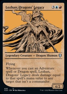 【ENG】【Foil】■ショーケース■《ドラゴンの遺産、ローザン/Lozhan, Dragons' Legacy》[CLB]
