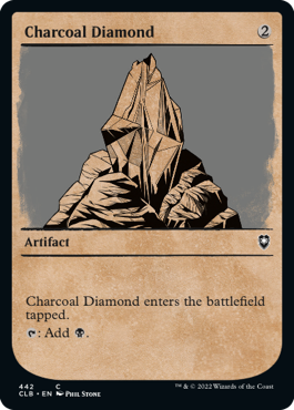 【ENG】【Foil】■ショーケース■《炭色のダイアモンド/Charcoal Diamond》[CLB]
