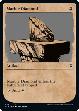【ENG】【Foil】■ショーケース■《乳白色のダイアモンド/Marble Diamond》[CLB]
