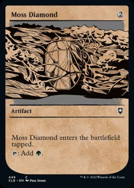 【ENG】【Foil】■ショーケース■《苔色のダイアモンド/Moss Diamond》[CLB]