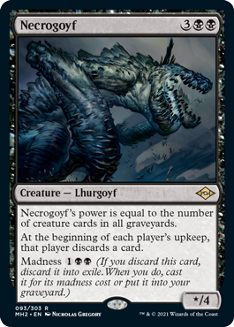 【ENG】《ネクロゴイフ/Necrogoyf》[MH2]