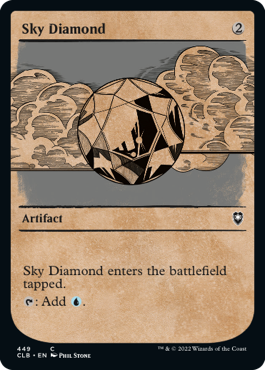 【ENG】【Foil】■ショーケース■《空色のダイアモンド/Sky Diamond》[CLB]
