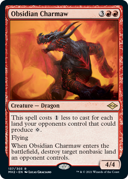【ENG】《黒曜石の焦がし口/Obsidian Charmaw》[MH2]
