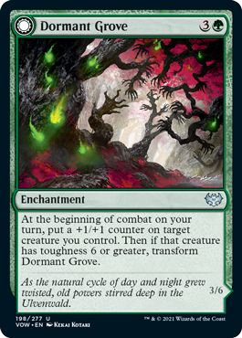 【ENG】【Foil】《休樹林帯/Dormant Grove》[VOW]