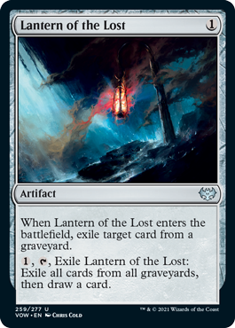 【ENG】【Foil】《失われし者のランタン/Lantern of the Lost》[VOW]