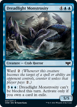 【ENG】【Foil】《戦慄光の大怪物/Dreadlight Monstrosity》[VOW]