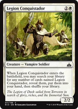 【ENG】【Foil】《軍団の征服者/Legion Conquistador》[RIX]