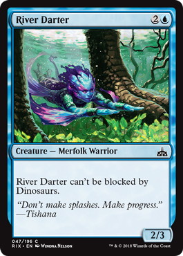 【ENG】【Foil】《川の急航者/River Darter》[RIX]